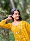 KF 908 Kalaai Mull Chanderi Embroidery Kurti With Bottom Dupatta 